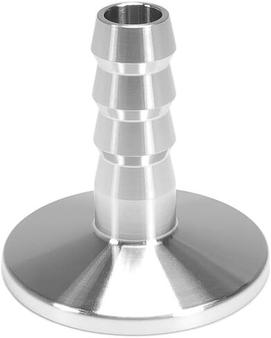 Rubber Hose Barb Adapter KF16, KF25, KF40, Transition Fitting, ISO-KF FLange Size NW-16, NW-25, NW-40, 304 Stainless Steel (KF25, KF25-φ20) in Saudi Arabia