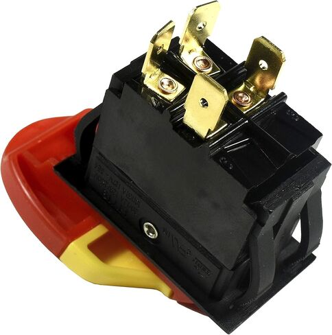 HQRP On-Off Paddle Switch Compatible with Sears Craftsman 137 Series Table Saw & Drill Press 0LWG 27A1 0LWC 0LVW, UL Listed in Saudi Arabia