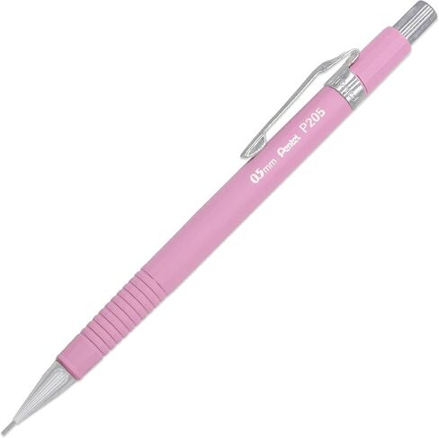 Pentel P205-97P قلم رصاص ميكانيكي أوتوماتيكي - مجموعة زهور الباستيل - ماجنوليا (وردي باستيل) - مفرد in Saudi Arabia