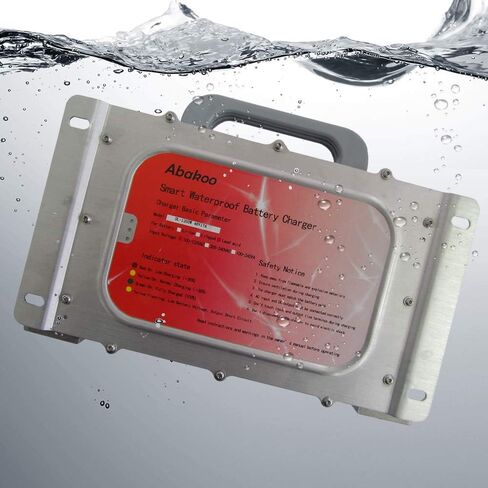 شاحن بطارية Abakoo 48V 17A لعربة الغولف Yamaha G19 G22، مع قابس 2 دبوس، IP67 مقاوم للماء in Saudi Arabia