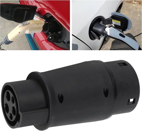 محول شحن EV، النوع 1 إلى النوع 2 موصل EV محول شحن المركبات الكهربائية IP54 16A 32A 230V Universal in Saudi Arabia