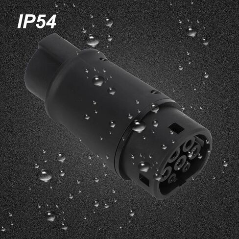 محول شحن EV، النوع 1 إلى النوع 2 موصل EV محول شحن المركبات الكهربائية IP54 16A 32A 230V Universal in Saudi Arabia