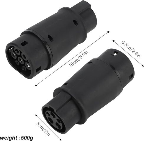 محول شحن EV، النوع 1 إلى النوع 2 موصل EV محول شحن المركبات الكهربائية IP54 16A 32A 230V Universal in Saudi Arabia