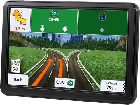 نظام ملاحي GPS للسيارة، خريطة أمريكا الشمالية المثبتة مسبقًا 2024، نظام ملاحة GPS للسيارة بشاشة لمس 7 بوصة، توجيه صوتي لاتجاه الانعطاف، تحذير من السرعة والضوء الأحمر، تحديث مجاني للخريطة مدى الحياة in Kuwait
