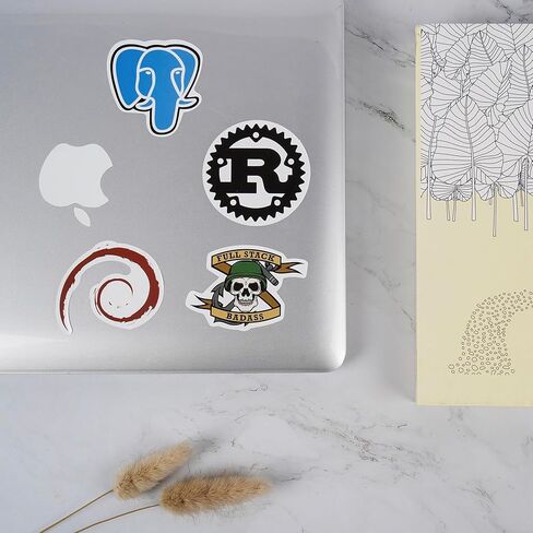 120 PCS Computer Programming Language Stickers, Suitable for Software Developers, DEV,Coders,Laptop,Programmers, Hackers, Geeks, Computer Engineer in Kuwait