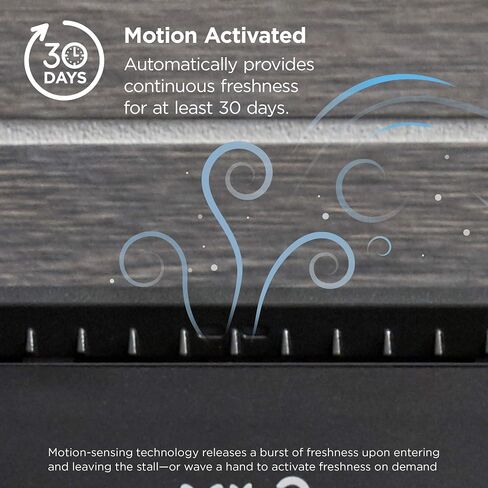 ActiveAire Automated In-Stall Air Freshener Dispenser by GP PRO (Georgia-Pacific), Stainless Finish, 56764, 9.500" W x 1.170" D x 3.500" H in Saudi Arabia
