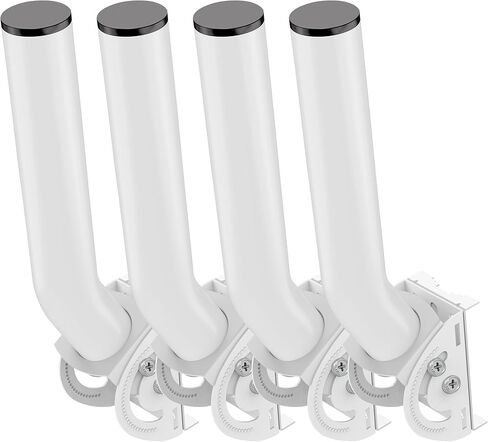 دعامة تثبيت على الجسر اللاسلكي العالمي، 12.6 بوصة 160 درجة قابلة للدوران ومجموعة تثبيت على الحائط لهوائيات التلفزيون الخارجية، الجسور اللاسلكية من نقطة إلى نقطة، نقطة الوصول، CB، محطة الطقس، Yagi (4 عبوات) in Kuwait