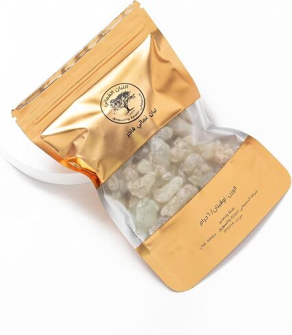 Frankincense Resins | Boswellia Sacra Frankincense Incense | Chruch Incense | Large Grains | High Grade | Luban 60 Grams (2.12 Ounce), OF-04152024-USA in Saudi Arabia
