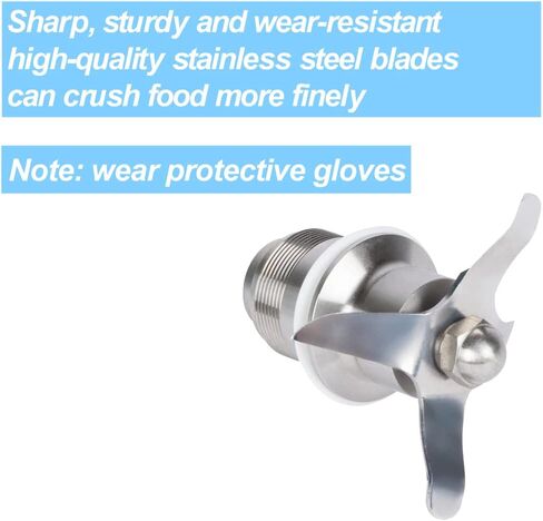 502977 Blender Cutting Blade Assembly Replacement for Waring Gallon Blender CB6 CB10 CB15 Part# 18396, 018396, 501920, 502493, 500962, 501838, 502975 in Kuwait