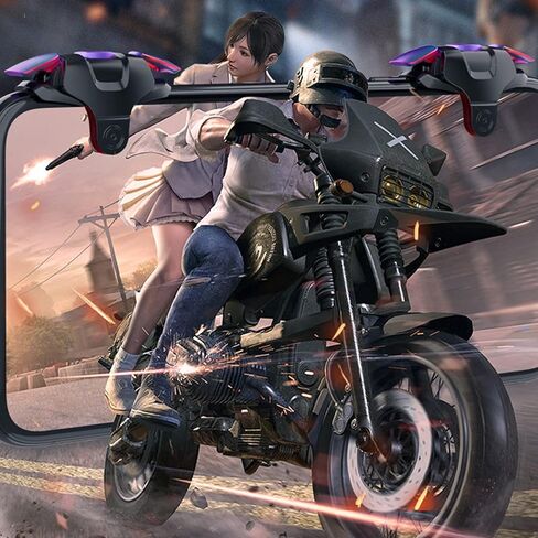 1 زوج Gamepad gatillos para celular قابل للتعديل لعبة الزناد اللوحي تحكم المحمول لعبة تحكم الكمبيوتر اللوحي لعبة الهاتف المحمول الزناد الملحقات الهاتف الخليوي in Kuwait