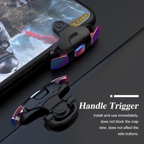 1 زوج Gamepad gatillos para celular قابل للتعديل لعبة الزناد اللوحي تحكم المحمول لعبة تحكم الكمبيوتر اللوحي لعبة الهاتف المحمول الزناد الملحقات الهاتف الخليوي in Kuwait