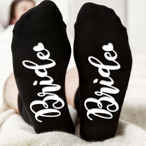 PartyGifts&beyond 2 Pairs Couple Gifts Socks Engagement Gifts for Couples Cozy Socks Wedding Gifts in Saudi Arabia