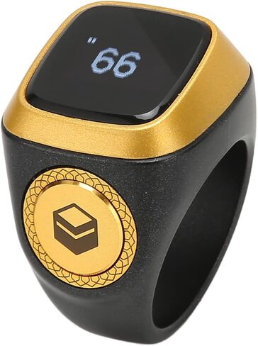 Dpofirs Smart CounterRing, 20MM Intelligent Counting FingerRing with 0.49 Inch Screen for Android for iOS, Step CountingRing Support APP, Portable Simple Step Counter for Walking Running in Saudi Arabia