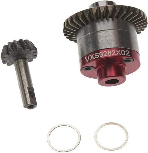Hot Racing VXS9282X02 Steel Helical Spiral Gear Set w/ Aluminum Cover Plate - Tr in Saudi Arabia
