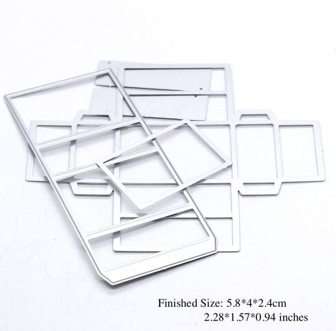 Matchbox Set Metal Cutting Dies Stencils for DIY Scrapbooking Decorative Embossing DIY Paper Cards in Saudi Arabia