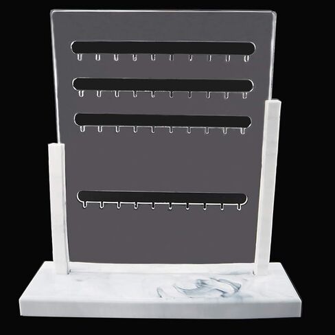 FineInno Silicone Resin Jewelry Display - Earrings Organizer Jewelry Display Stand with 40 Holes for DIY Casting Crafts in Saudi Arabia