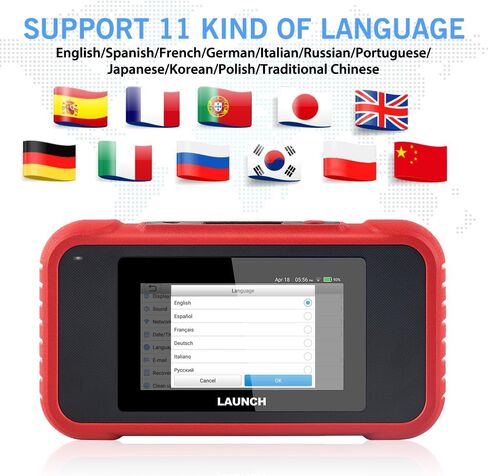 2023 Newest LAUNCH CRP129E Code Reader Oil/EPB/SAS/TPMS/DPF/BMS/Throttle Reset,Injector Coding Diagnostic Scanner,Lifetime Free Online Update,ABS SRS TCM Engine OBD2 Scanner,AUTO VIN + TPMS Tool in Saudi Arabia