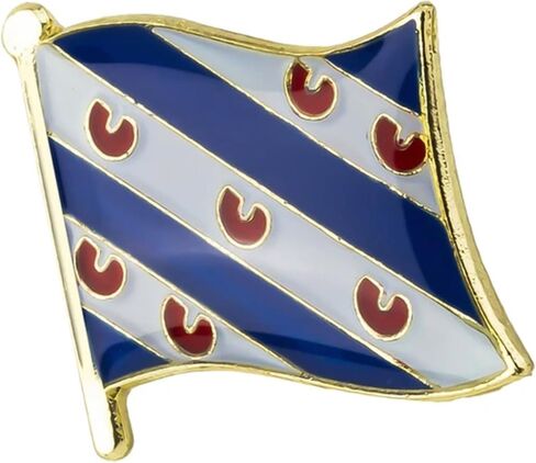 Flag of Dutch Holland Netherlands Province Provinces Provincial Provincies State Region Government Civil Country Emblem Symbol 0.66" Enamel Pin in Saudi Arabia