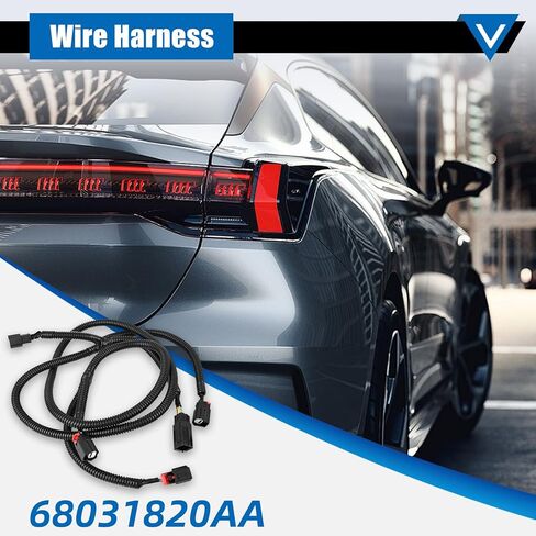 1 قطعة مجموعة الأسلاك المساعدة في الحديقة الخلفية مناسبة لدودج رام 1500 2009-2019 ، لدودج رام 2500 3500-استبدال 68031820AA in Kuwait