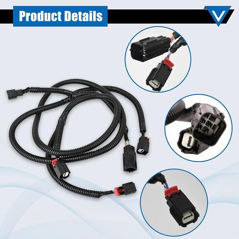 1 قطعة مجموعة الأسلاك المساعدة في الحديقة الخلفية مناسبة لدودج رام 1500 2009-2019 ، لدودج رام 2500 3500-استبدال 68031820AA in Kuwait