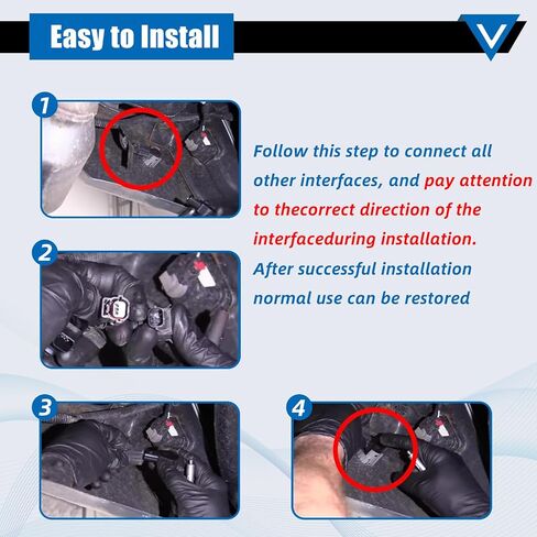 1 قطعة مجموعة الأسلاك المساعدة في الحديقة الخلفية مناسبة لدودج رام 1500 2009-2019 ، لدودج رام 2500 3500-استبدال 68031820AA in Kuwait