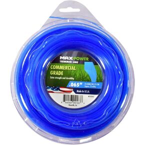Maxpower 332265, Blue, Medium Square Cut Commercial Grade Trimmer Line