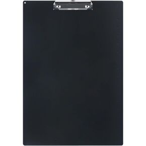 11x17 Clipboard Vertical with Ruler Extra Large Clipboard 11 x 17 Clipboards Plastic Art Clipboard Low Profile Clip Long Clipboard Heavy Duty Drawing Clipboard Black Pack of 1