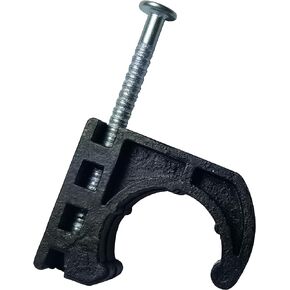100 PIECES XFITTING J CLAMPS FOR 1/2" PEX,COPPER, CPVC TUBING, TUBE TALONS WITH NAIL