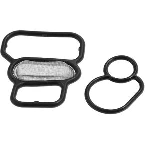 VTEC Solenoid Gasket Kit, Head Cylinder Solenoid Valve Gasket Kit Replacement for Honda Civic 1.6L 1.7L Engine 1996-2005 Replace #15825-P2M-005, 36172-P08-015, 91319-PR3-000