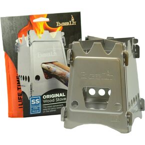 Stainless Steel stove,Compact Design Perfect for Survival, Camping, Hunting & Emergency Preparation