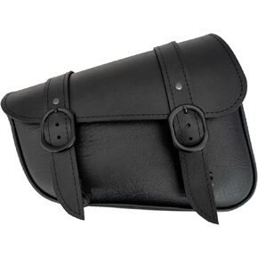 Willie & Max Black Jack Swingarm Bag 4.0 - Black Buckle - Dual Shock - Sportster