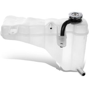 DNA MOTORING OEM-RT-CH3014152 OE Style Coolant Overflow Reservoir Tank w/ Cap Compatible with 12-14 Chrysler 300 / 12-14 Charger 6.4L