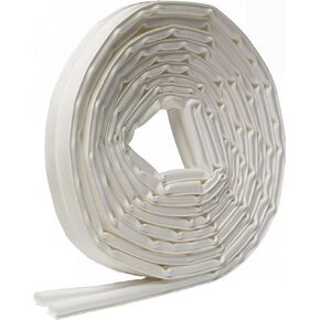 Frost King EV20W Thermoplastic Rubber Weatherseal, 5/16-Inch x 3/8-Inch x 20-Feet, White