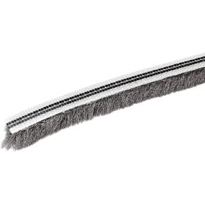 METALLIXITY Brush Seal Weather Stripping (1/4"x1/4"x19.7ft), Card Slot Door Brush Strip W PP Slice - for Sliding Sash Door Window Wardrobe Seal in Kuwait