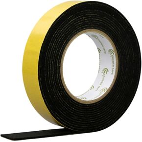 Car Speaker Sealing Tape - 33ft 3/8 Inch Wide X 5/64 Inch Thick Sound Proof Soundproofing Weatherstrip,Sided Foam Tape (2MM/5/64" Thick-33ft)