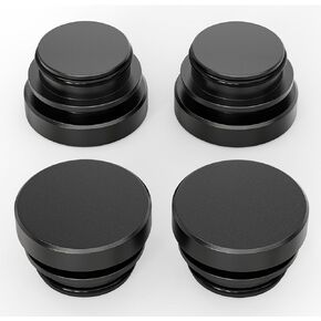 4PCS Car Universal Cigarette Lighter Plug Cover, Waterproof Dustproof Car Cigarette Lighter Plug Cover, Aluminum Cigarette Lighter Socket Cover Cap