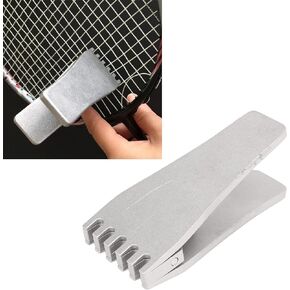 Badminton Stringing Clamp,Spring Type Clamp for Neat Easy Racket Stringing,Directly Clamps Strings Without Base for Badminton Players, Badminton String