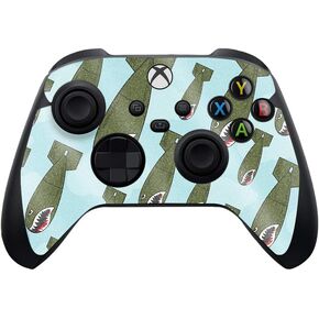 MightySkins Glossy Glitter Skin Compatible with Xbox Series X and S Controller - Bombs Away | Protective, Durable High-Gloss Glitter Finish | Easy to Apply and Change Styles | Made in The USA
