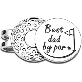 Dad Gifts, Gifts for Dad, Fathers Day, Golf Ball Marker Hat Clip, Golf Daddy, Big Daddy, Dad Gifts from Daughter, Dad Birthday Gift, Best Dad Ever Gifts, Husband Gifts from Wife