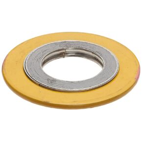 Metal Reinforced Mica Graphite Flange Gasket, Ring, Fits Class 150 Flange, 1/2" Pipe Size, 3/4" ID, 1-7/8" OD (Pack of 1)