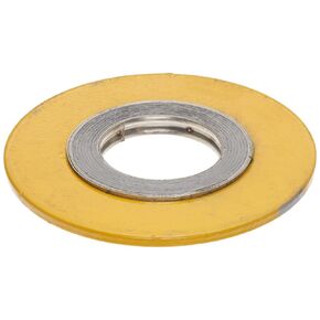 Metal Reinforced Pure Graphite Flange Gasket, Ring, Fits Class 300 Flange, 1" Pipe Size, 1-1/4" ID, 2-7/8" OD (Pack of 1)