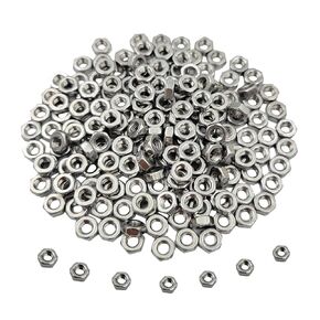 Tom's world 8Pcs M12-1.75 Hex Nut Assortment Set Stainless Steel 304(18-8) Metric Hexagon Nut for Bolts, Bright Finish, Full Thread (M12)