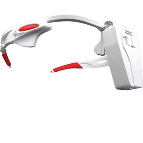 PERFECT PRACTICE Golf Laser Glasses - Putting Trainer & Golf Swing Aid with Pointer to Monitor Ball Aim - Putt Tracker for Outdoor and Indoor Training﻿
