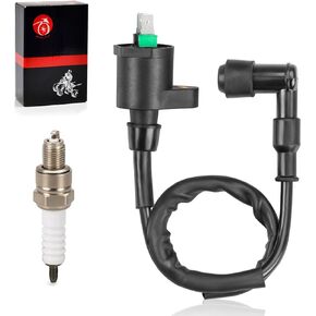 Ignition Coil & Spark Plug For Honda TRX90 TRX90EX Sportrax 90 TRX90X 1993-2023