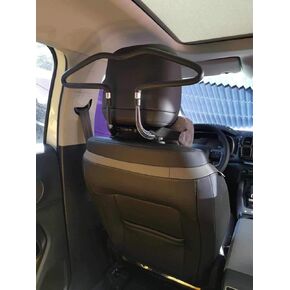 Car Auto Seat Headrest Back Clothes Coat Suit Hanger Vehicle Faux Leather Holder in Saudi Arabia