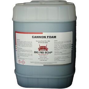 Cannon Foam (1 gal) Detergent Wash for Trucks, Trailers, RVs, Buses, Heavy Equipment