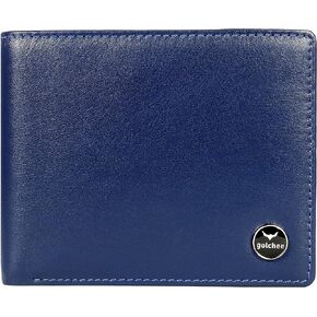 Men’s Leather Wallet - RFID Blocked - Full Grain Leather – Multi Card Slot - Bifold Wallet