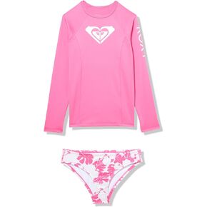 مجموعة Rashguard بأكمام طويلة للفتيات من روكسي