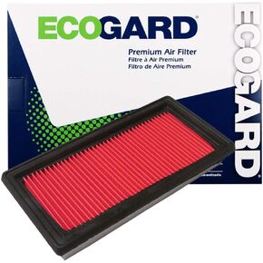 ECOGARD XA10025 Premium Engine Air Filter Fits Nissan Versa 1.6L 2012-2019, Versa Note 1.6L 2014-2019, Micra 1.6L 2015-2019