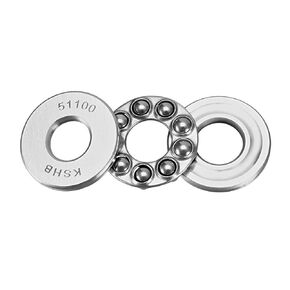 uxcell 51104 Thrust Ball Bearings 20mm x 35mm x 10mm Chrome Steel ABEC3 Single Row Roller